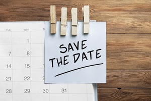 Save the date! Save the date!
